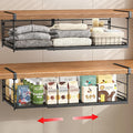 Expandable Under Cabinet Shelf, Extendable Under Shelf Storage by SHINEWON