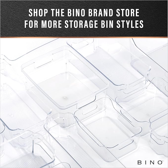 BINO | Plastic Storage Bins, Small | THE HANDLER COLLECTION | Multipurpose - Image 8