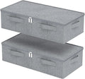 Underbed Storage Box, Foldable Bed Sheet Organizer, Cube Bags Container by Unknown