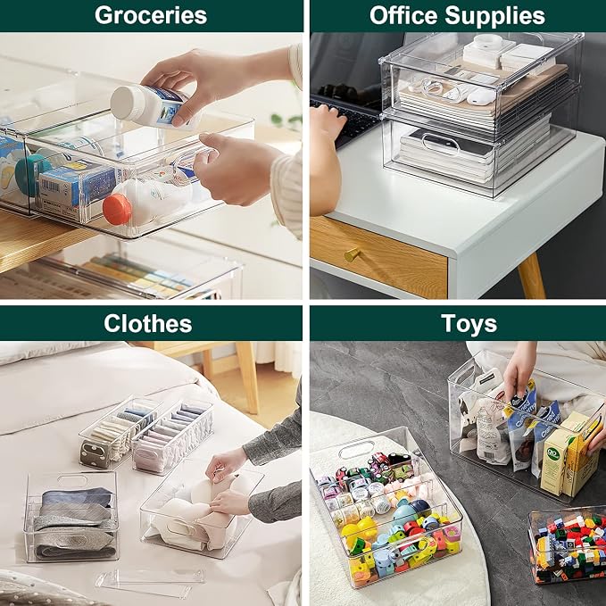 LALASTAR 2 Pack Fridge Organizer - Image 7