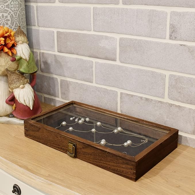 MOOCA Wooden Jewelry Display Case - Image 8