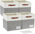 Collapsible Fabric Storage Cube Bins by Bagnizer
