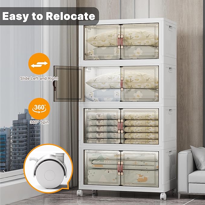 Extra Large Stackable Storage Bins - Image 5