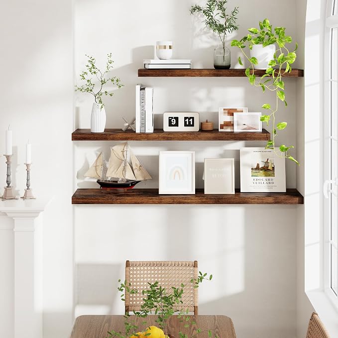 48 Inch Floating Shelves, 9.3 Inch Deep Floating Shelf - Image 6