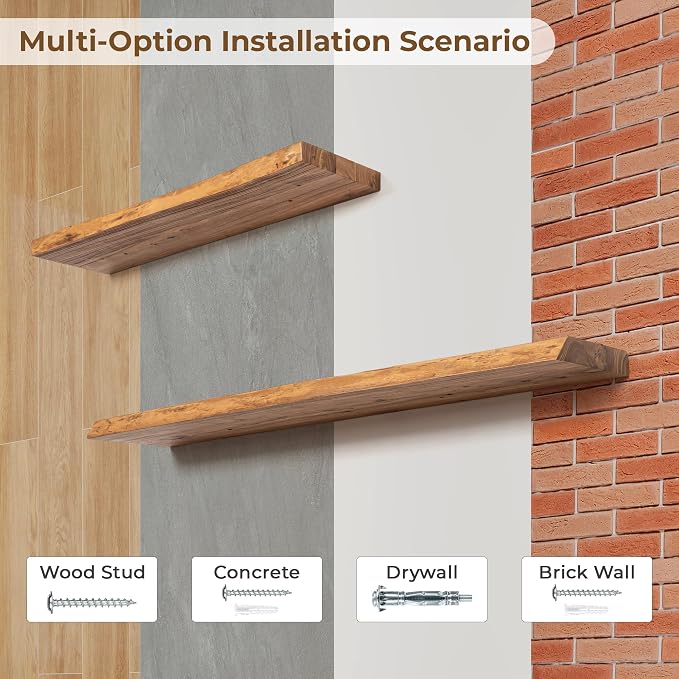 Axeman 40 inch Floating Shelves - Image 5