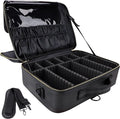 JOURMON Travel Makeup Train Case, Large Capacity Cosmetic Bags by JOURMON