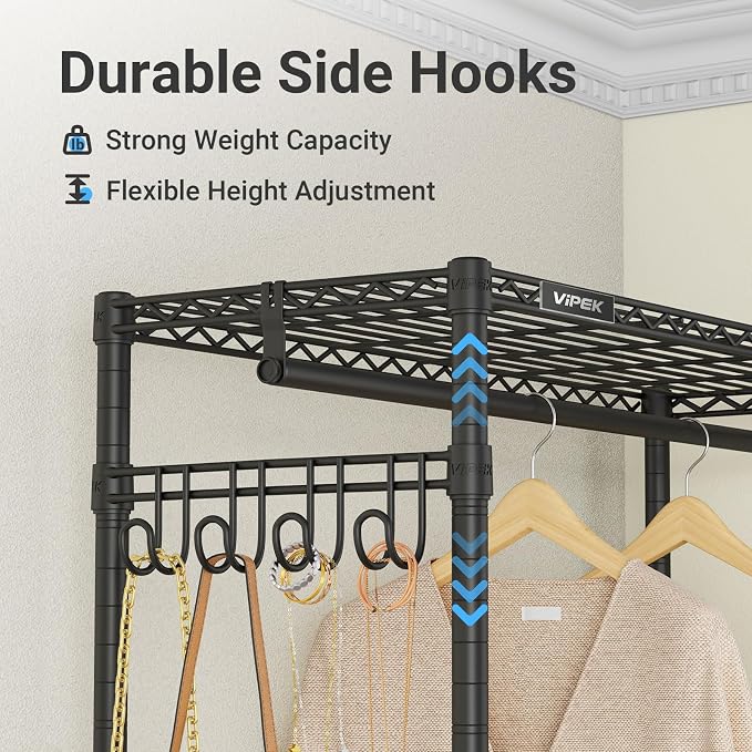 VIPEK R3C Rolling Clothes Rack - Image 8