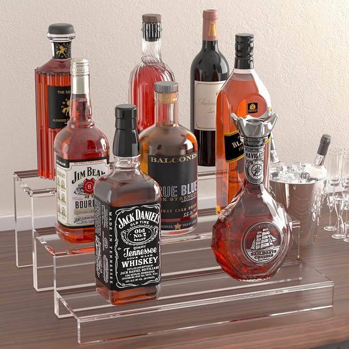 2 Pack Tiers Bar Shelves for Liquor Bottles - Image 2