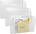 3 Single Pocket Wall File Holder, Mesh Hanging File Folder Paper Organizer by GDINDINFAN