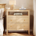 Tribesigns Modern Nightstand, 2-Drawer Nightstand by Tribesigns