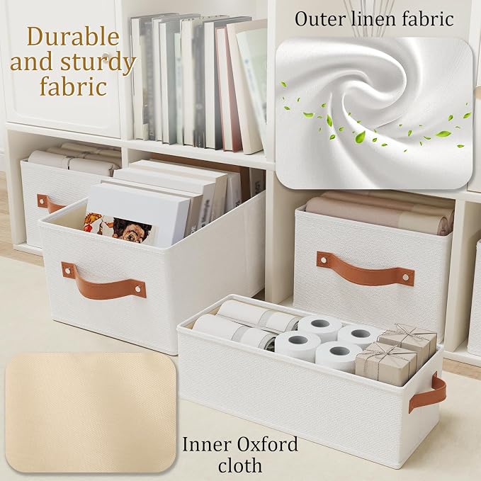 OUTBROS Storage Boxes, Fabric Bins - Image 5