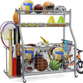 Garage Sports Equipment Organizer, Ball Storage by Unknown