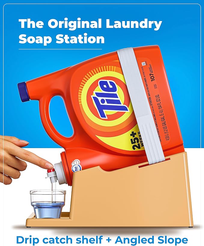 TidyFriend Laundry Detergent Holder Stand Organizer - Image 3