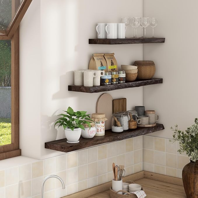 Axeman 72 inch Extra Long Floating Shelves - Image 7