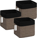 Cube Storage Bins 11 Inch Cotton Rope Woven Storage Basket by DAVIHOMI