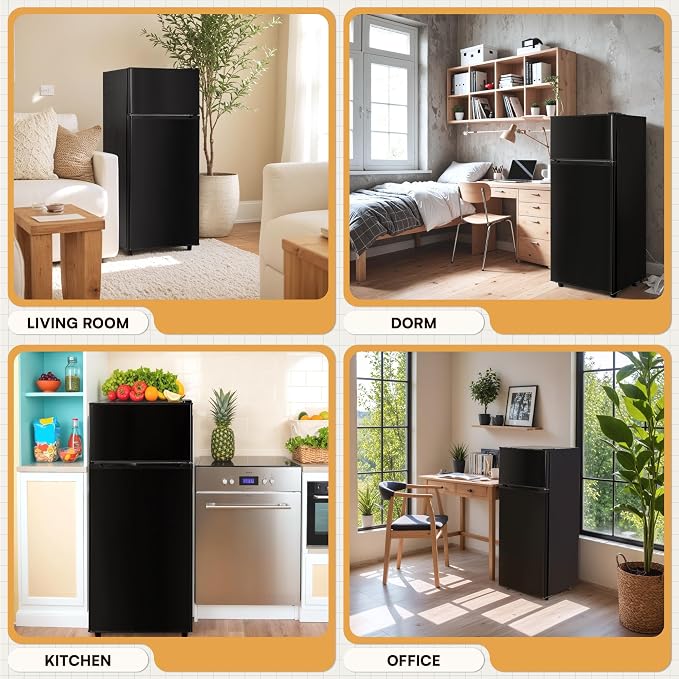Manastin 4.4 Cu.Ft Mini Fridge - Image 4