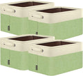 BALEINE 4 Pack Fabric Storage Bins by BALEINE