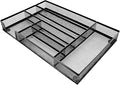 Desk Drawer Organizer Metal Mesh Drawer Organizer Tray by Coasdigi