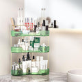 3 Tier Corner Bathroom Organizer Countertop, Vanity Makeup Organizer by Pougny