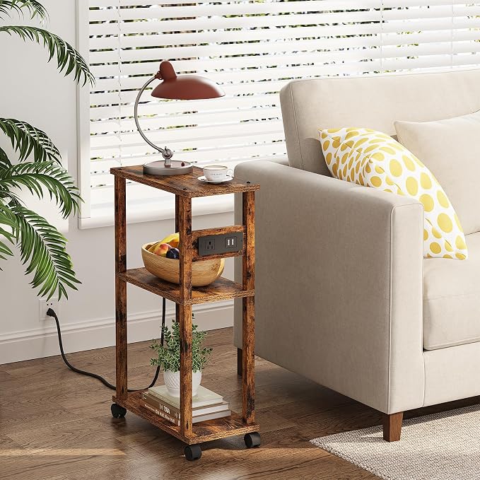 TUTOTAK Small Narrow Side Table - Image 5