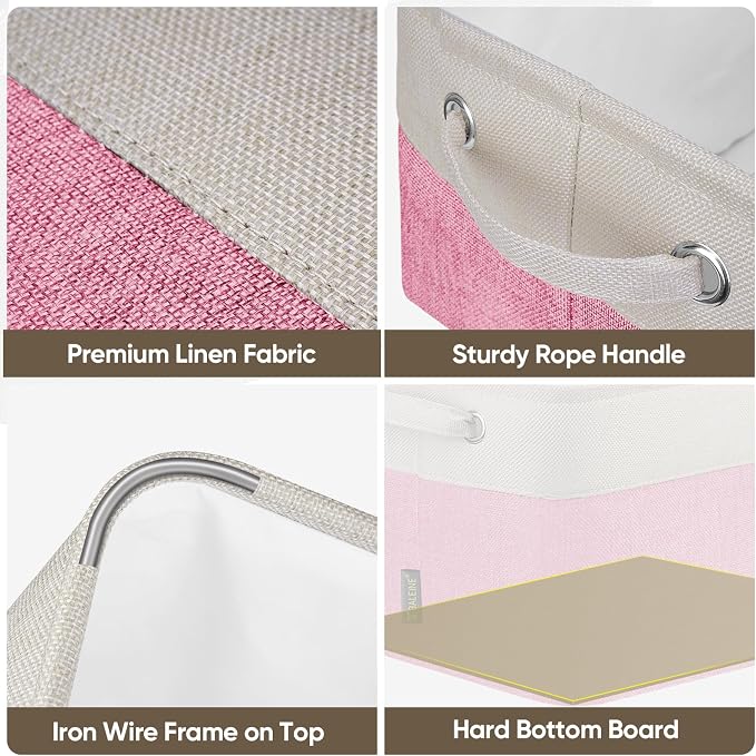 BALEINE 2 Pack Fabric Storage Bins - Image 9