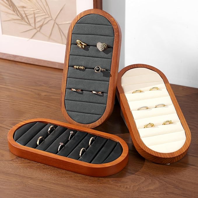 Solid Wood Jewelry Display Tray - Image 2