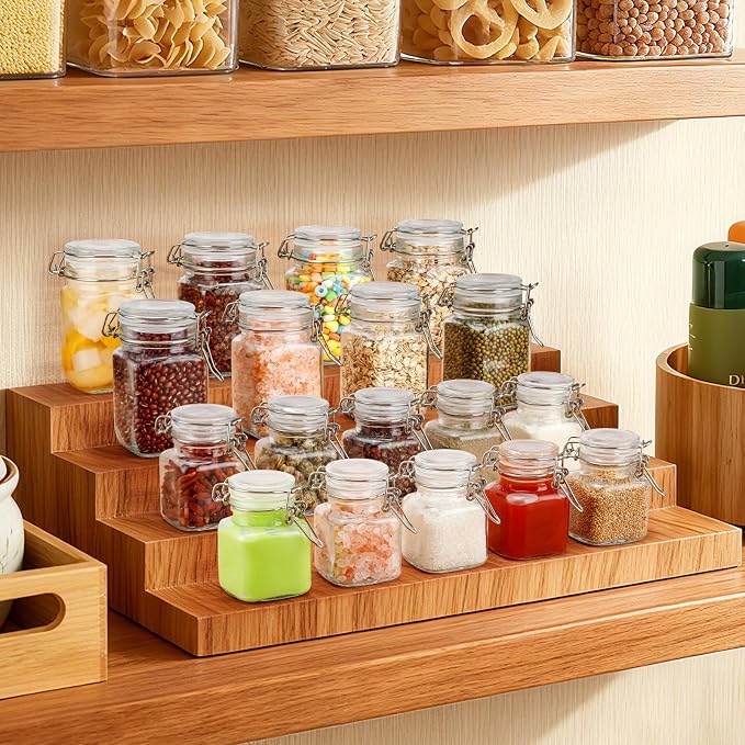 6 Pack Spice Jars, 8 oz Glass Containers - Image 5
