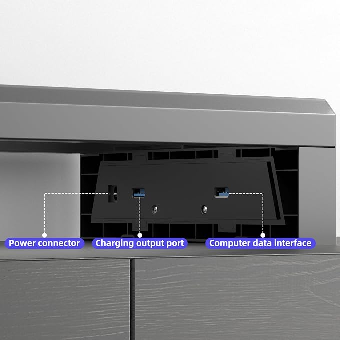 Computer monitor stand Laptop Desk Shelf & Monitor Riser ，21.6 inches, 22W - Image 5