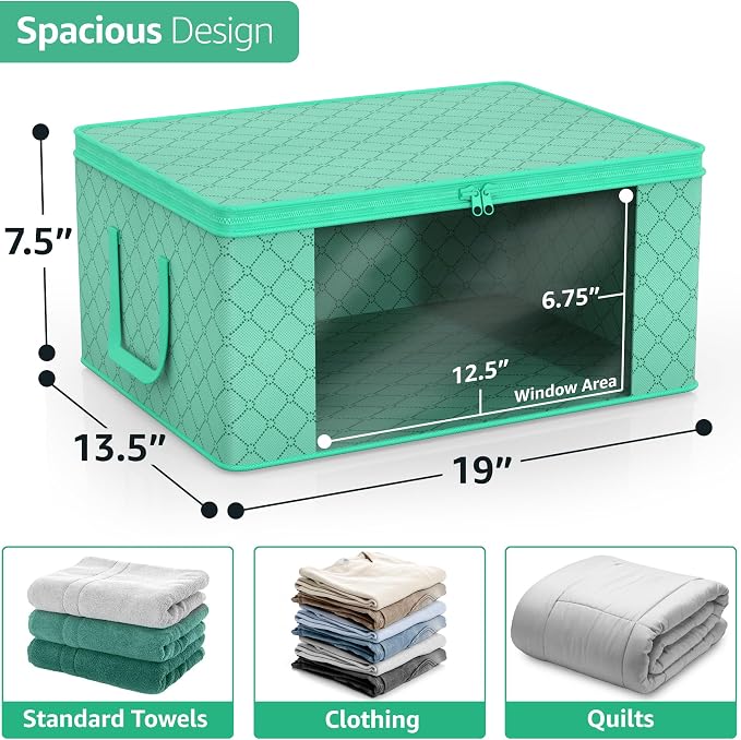 Sorbus Medium Clothes Storage Bags - Image 3