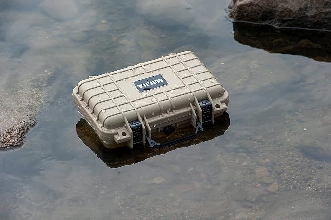 MEIJIA Portable All Weather Waterproof Protective Hard Case, Small Camera Case - Image 4