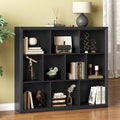 Book Shelf with 10-Cube, 43” Wide Bookshelf with Anti-Tip Device, 38” Tall Open by BORNOON