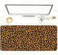 Leopard Print Mouse Pad – Large Extended Desk Mat 35.43 x 15.75 in – Bold by LEIWEIHOPE