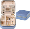 Dajasan Velvet Travel Jewelry Box, Mini Travel Jewelry Case, Small Portable by DAJASAN