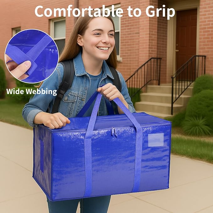 8 Pack-Extra Large Heavy Duty Moving Bags - Image 6