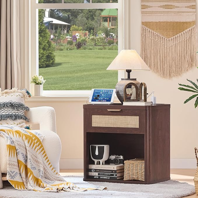 LEYAOYAO Rattan Nightstand - Image 7