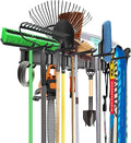 WALMANN Wall Mount Tool Organizer, Mop and Broom Holder, Garage Tools Storage by WALMANN