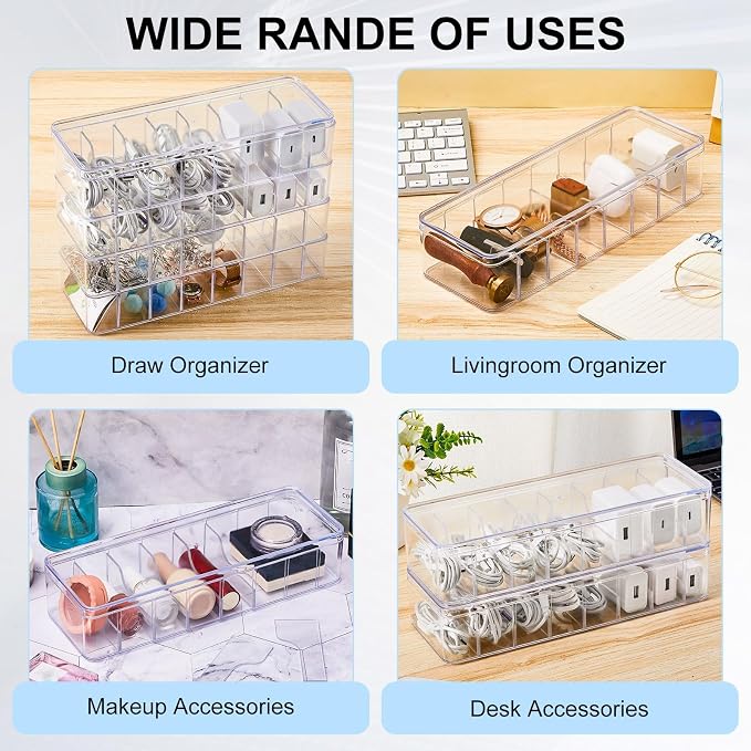 Tatuo 12 Pcs Cable Organizer Box - Image 7