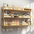 59in Wall Mounted Wine Rack, Wine Rack Wall Mounted by AMHRICHO