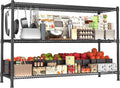 Heavy Duty Shelving, 47.6" H Garage Shelving Unit by GIOTORENT