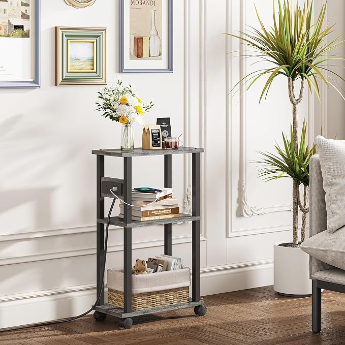 TUTOTAK Small Narrow Side Table - Image 4