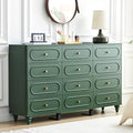 12 Drawer Fluted Dresser for Bedroom, Mid Century Modern Chest of Drawers by ORRD