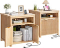 Fluted Nightstands Set of 2 by ElevateYourHome%EF%BC%8CEnhanceEver