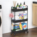 SOLEJAZZ Slim Rolling Storage Cart by SOLEJAZZ
