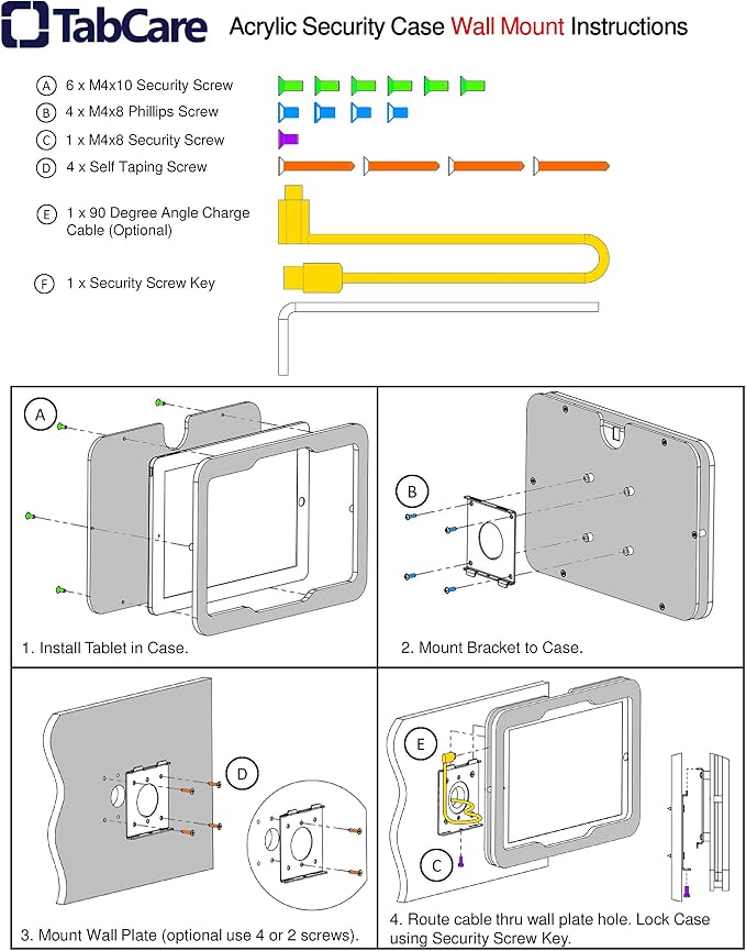 TABcare Anti-Theft Acrylic VESA Enclosure - Image 4