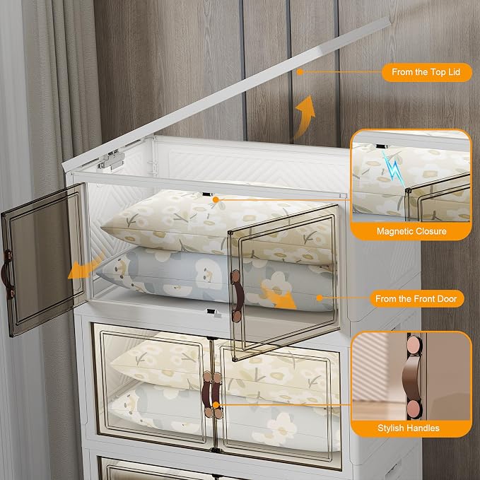 Extra Large Stackable Storage Bins - Image 7