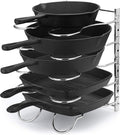 CAXXA Heavy Duty Pan Rack, Pot Lid Rack, Kitchen Cabinet Pantry Cookware by CAXXADIRECT