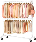 Hoctieon Double Rod Clothes Racks by Hoctieon