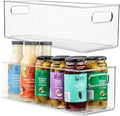 primebox Plastic Food Storage 2 Pack Clear Container Bin by primebox