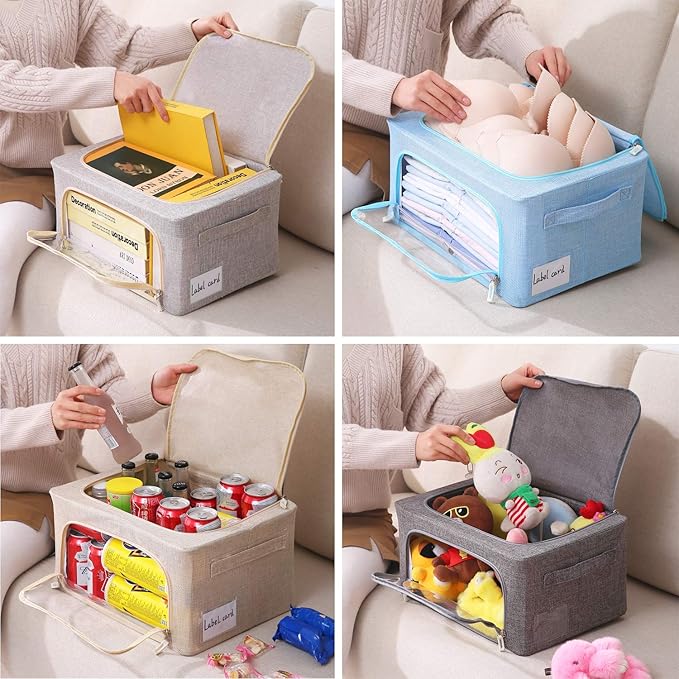 CYhom 3Pack Foldable Storage Bins - Image 4