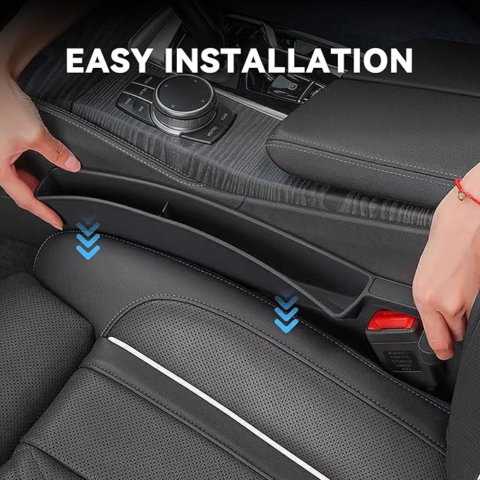 2PCS Car Seat Gap Filler, Automotive Seat Organizer Fill The Gap Between Seat - Image 7